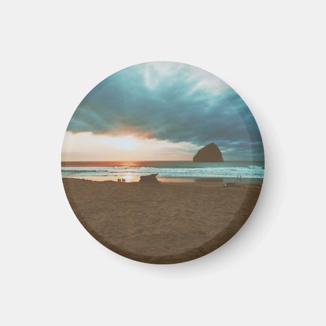 Kap Kiwanda - Pazifikstadt - ODER Magnet (Vorne)