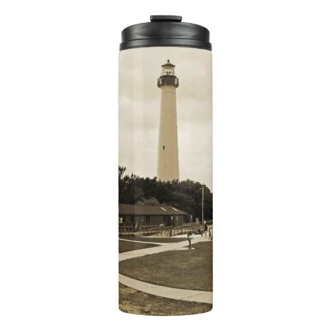 Kap-Mai-Leuchtturm Thermosbecher (Vorderseite)