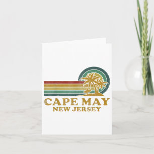 Kap. Mai Strand New Jersey Familie Sommerurlaub P Karte