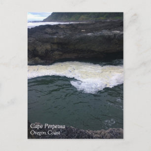 Kap Perpetua, Küste von Oregon Postkarte