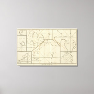 Kap Providence, St David Bucht, Chile Leinwanddruck