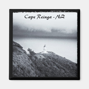 Kap Reinga, Neuseeland (Kühlschrankmagnet) Magnet