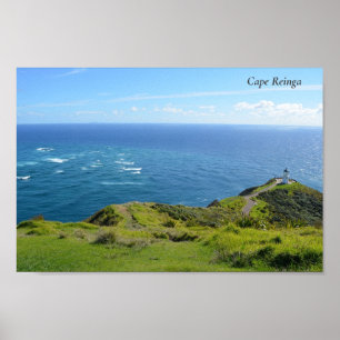 Kap Reinga/Te Rerenga Wairua, Neuseeland Poster