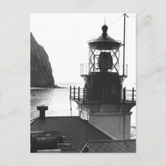 Kap St. Elias Leuchtturm Postkarte (Vorderseite)