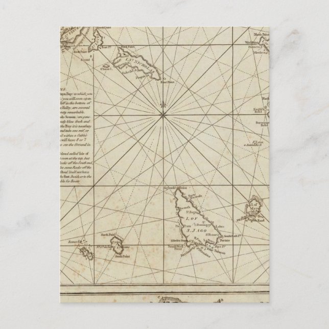 Kap Verd Postkarte (Vorderseite)