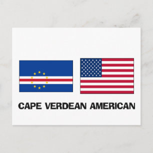 Kap-Verde-Amerikaner Postkarte