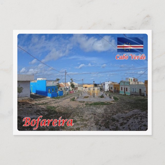 Kap Verde - Bofareira - Postkarte (Vorderseite)