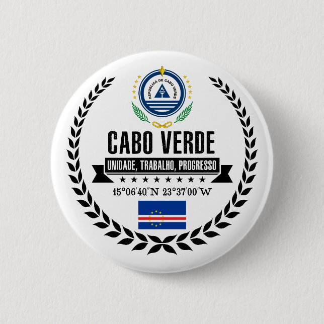 Kap Verde Button (Vorderseite)