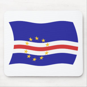 Kap Verde Flag Mousepad