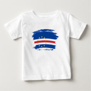 Kap-Verde-Flagge Baby T-shirt