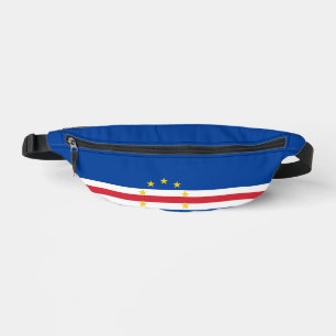 Kap-Verde-Flagge Bauchtasche