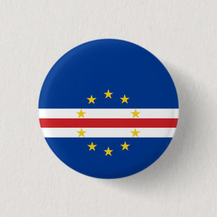 Kap-Verde-Flagge Button