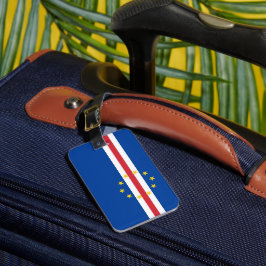 Kap-Verde-Flagge Gepäckanhänger