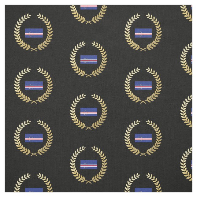 Kap-Verde-Flagge Stoff (Muster)