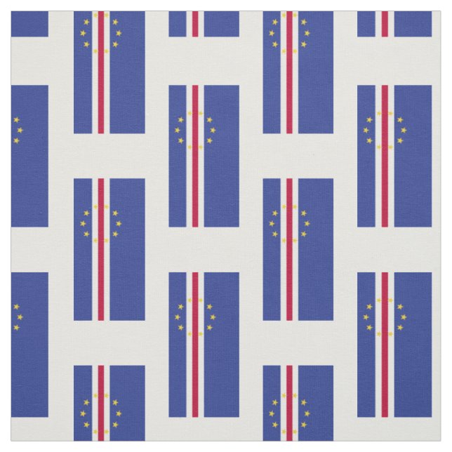 Kap-Verde-Flagge Stoff (Muster)