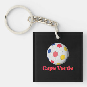 Kap Verde Fußball Schlüsselanhänger