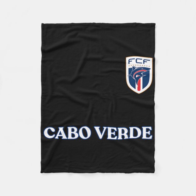 Kap Verde Fußballmannschaft  Fleecedecke (Vorderseite)