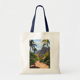 Kap Verde Illustration Reisen Vintag Tragetasche