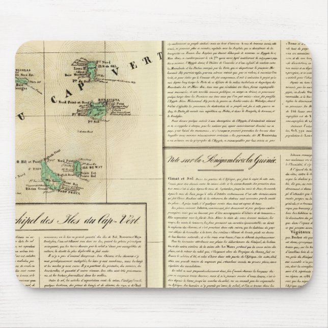 Kap Verde Inseln Afrika Mousepad (Vorne)
