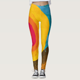 Kap Verde Lebendiger Sonnenuntergang Leggings