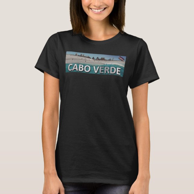 Kap Verde Metallic Beach T-Shirt (Vorderseite)