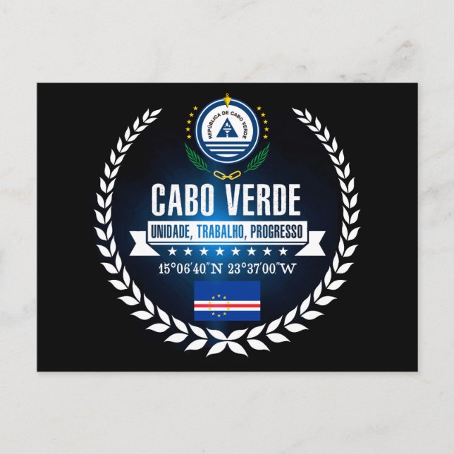 Kap Verde Postkarte (Vorderseite)