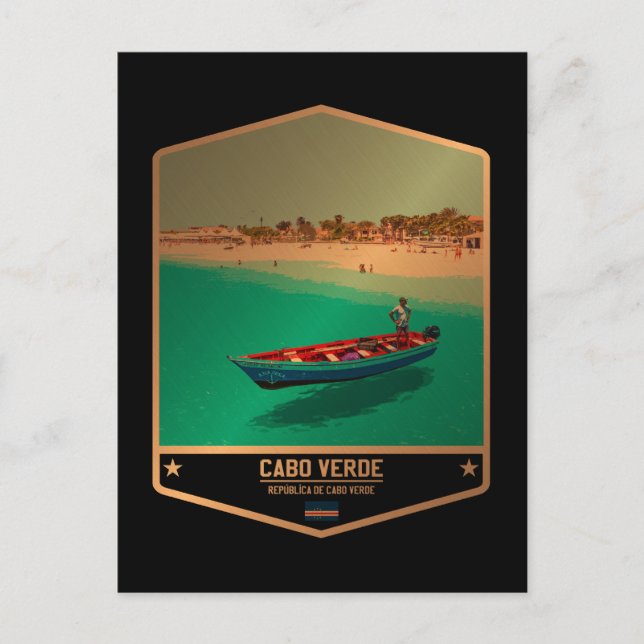 Kap Verde Postkarte (Vorderseite)