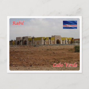 Kap Verde - Rabil - Flughafen - Postkarte