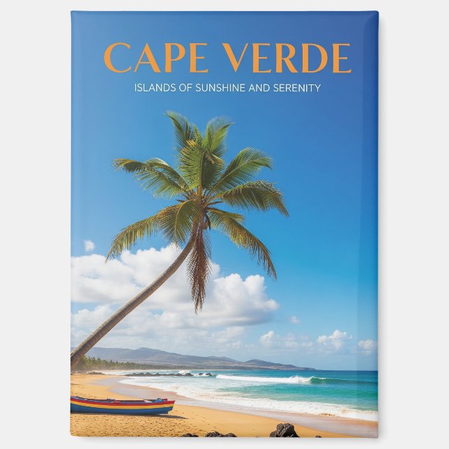 Kap Verde Travel Magnet (Vorderseite)
