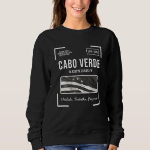 Kap-Verden Kleidung Cabo Verde Kap Verde Flagge Sweatshirt