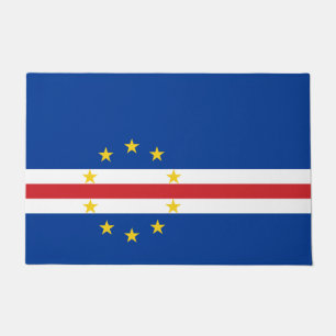 Kap-Verdische Flagge (Kap Verde) Fußmatte