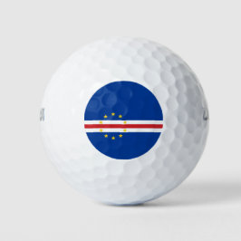 Kap-Verdische Flagge (Kap Verde) Golfball