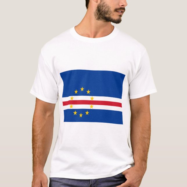 kap-verdische Flagge T-Shirt (Vorderseite)