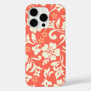 Kapalua Pareau Hawaiian Hibiscus Koralle iPhone 16 Pro Hülle