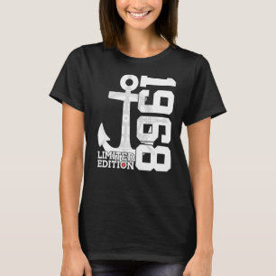 Kapazität 54 Jahre 1968 Matrosen 54. Geburtstag T-Shirt