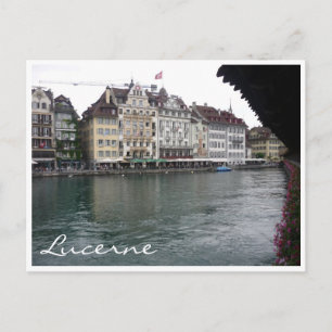 Kapellbrücke Luzern Postkarte