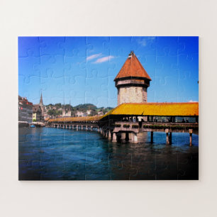 Kapellbrücke Luzern Schweiz Puzzle