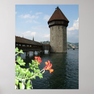 Kapellbrücke Poster