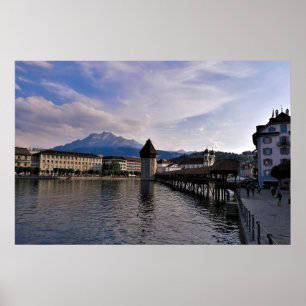 Kapellbrücke Poster