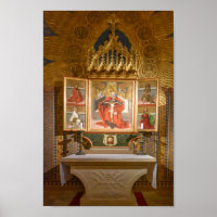 Kapelle Altar, Matthias Kirche, Budapest, Ungarn