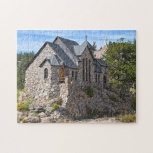 Kapelle am Felsen, Allenspark, Colorado Puzzle