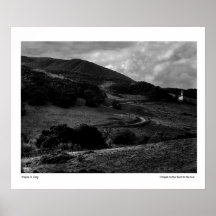 Kapelle auf dem Weg zur Sun Monochrome Card