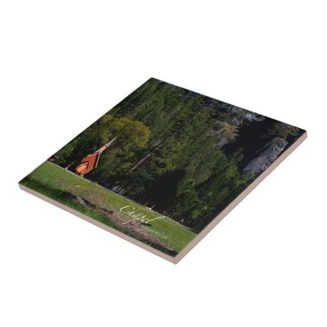 Kapelle bei Yosemite Fliese (Seite)