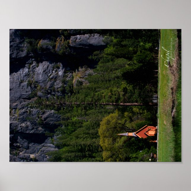 Kapelle bei Yosemite Poster (Vorne)