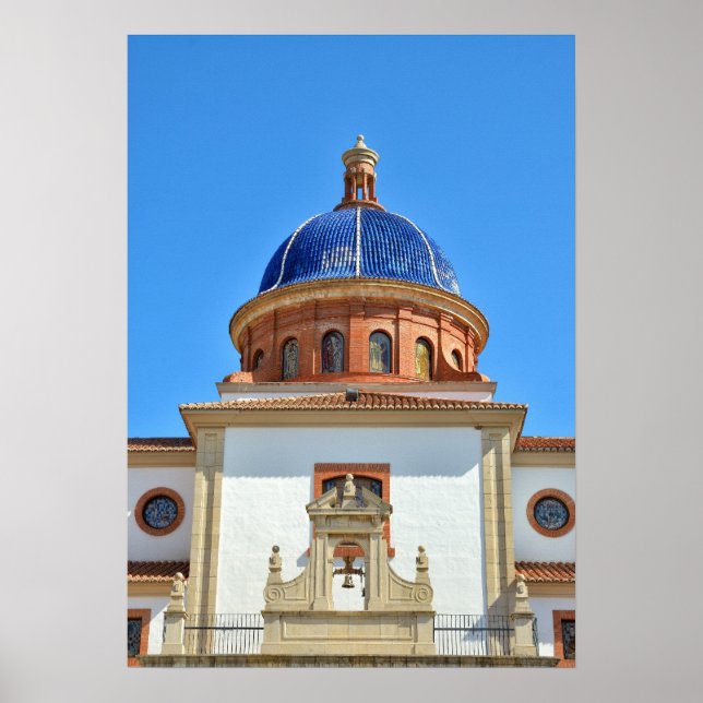 Kapelle der Einsamkeit in Nules, Spanien Poster (Vorne)