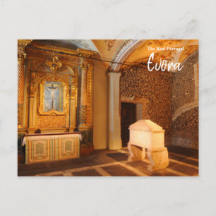Kapelle der Knochen - Evora - Das echte Portugal Postkarte