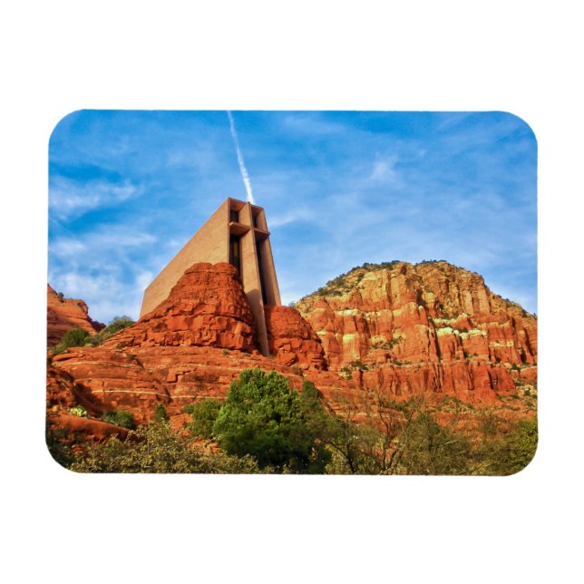 Kapelle des Heiligen Kreuzes Sedona, AZ Magnet (Horizontal)