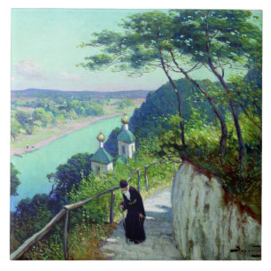 Kapelle des Klosters Swjatogorsk Fliese