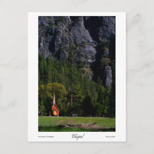 Kapelle Drucken Postkarte
