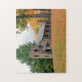 Kapelle im Herbst Puzzle
